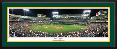 Oakland Athletics Panoramic Picture - Oakland-Alameda County Coliseum MLB Wall Decor