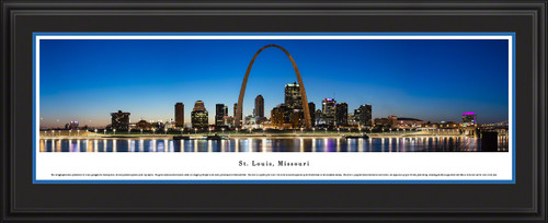  Conipit St Louis Wall Art Gateway Arch Canvas St Louis Skyline  Pictures Missouri Cityscape Artwork Prints for Home Office Wall Decor  Framed Ready to Hang Large 4 Panels: Posters & Prints