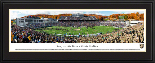 Army Black Knights Football Panoramic Poster - Michie Stadium Fan Cave Decor