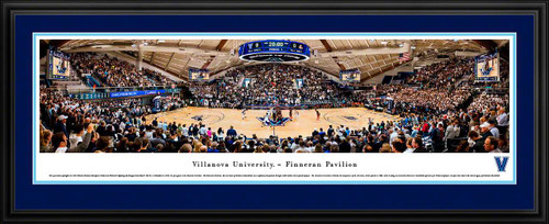 Villanova Wildcats Basketball Panoramic Poster - Finneran Pavilion