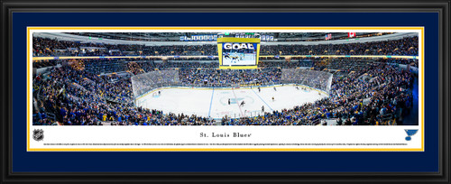 Columbus Blue Jackets Panoramic Poster - Nationwide Arena Fan Cave