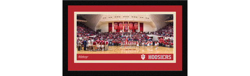 Indiana Hoosiers Basketball Framed Panoramic Picture - Assembly Hall