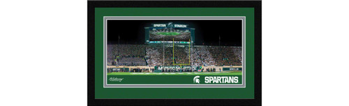 Michigan State Spartans Football Framed Panoramic Picture - Spartan Stadium