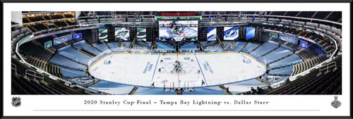2020 Stanley Cup Final Panoramic Picture - Tampa Bay Lightning vs. Dallas Stars