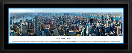 One World Trade Center, NYC Panoramic City Skyline Wall