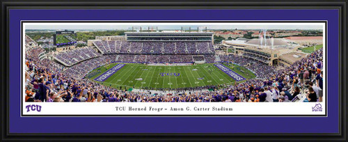 TCU Horned Frogs Football Panoramic Picture - Amon G Carter Stadium