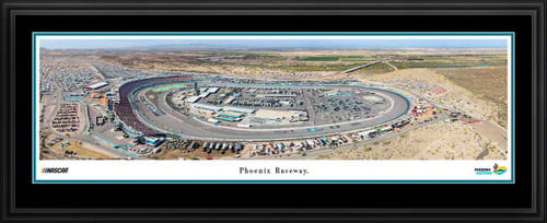 Phoenix Raceway Panoramic Picture - NASCAR Fan Cave Decor