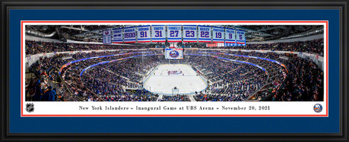 New York Islanders End Zone Panoramic Picture - UBS Arena NHL Wall Decor