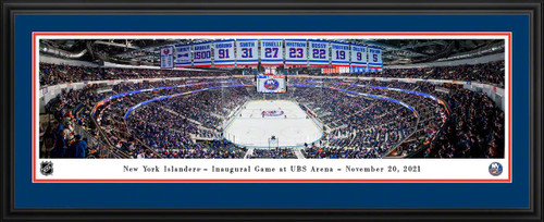 New York Islanders End Zone Panoramic Picture - UBS Arena NHL Wall Decor