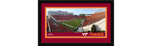 Virginia Tech Hokies Football Framed Panoramic Picture - Lane Stadium Wall Decor
