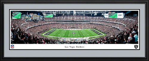 Las Vegas Raiders Panoramic Fan Cave Decor - Allegiant Stadium Picture