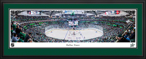 Dallas Stars Panoramic Picture - American Airlines Center NHL Fan Cave Decor