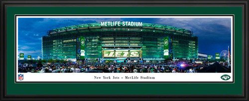 MetLife Stadium NFL Panoramic Picture - New York Jets Fan Cave Decor