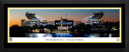 Acrisure Stadium Panoramic Picture - Pittsburgh Steelers NFL Fan Cave Decor