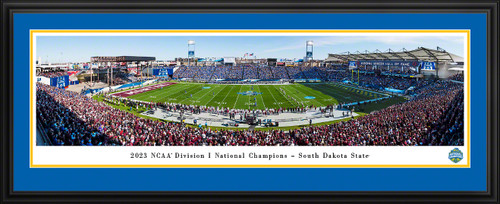 2024 NCAA Division I Football Championship Victory Panoramic Picture - South Dakota State Jackrabbits