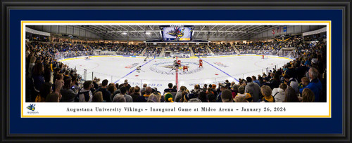 Augustana Vikings Hockey Panoramic Picture - Inaugural Game at Midco Arena Wall Decor