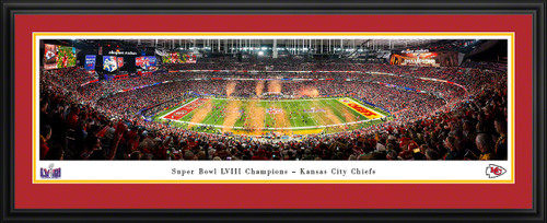 2024 Super Bowl LVIII Champions Panoramic Picture - Kansas City Chiefs