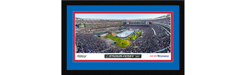 2024 NHL Stadium Series Framed Panoramic Wall Decor - New York Rangers vs. New York Islanders