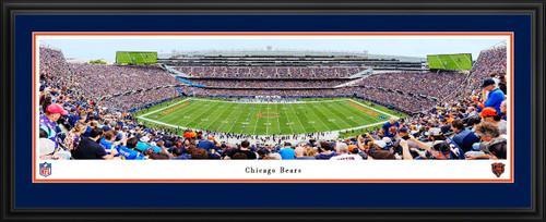 Chicago Bears Panoramic Fan Cave Decor - Soldier Field Wall Decor