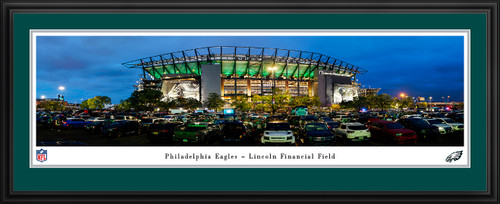 Lincoln Financial Field Panoramic Picture -  Philadelphia Eagles NFL Fan Cave Decor