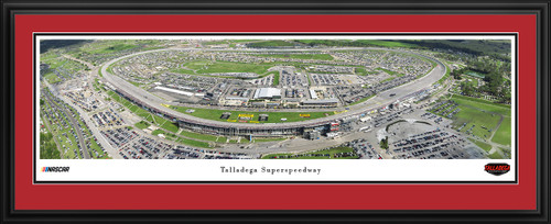 Talladega Superspeedway Panoramic Picture - NASCAR Cup Series Fan Cave Decor
