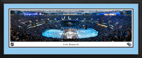 Utah Mammoth Opening CeremonyPanoramic Picture - Delta Center NHL Fan Cave Decor