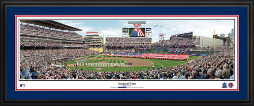 Minnesota Twins Panoramic Picture - Inaugural Game at Target Field - MLB Wall Decor