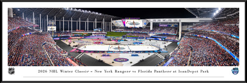 2026 NHL Winter Classic Panoramic Picture - Florida Panthers vs. New York Rangers