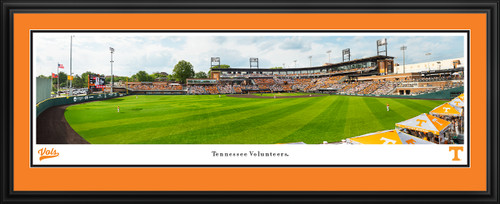 Tennessee Volunteers Baseball Panoramic Picture - Lindsey Nelson Stadium Fan Cave Decor