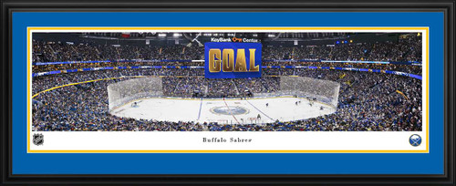 Buffalo Sabres Panoramic Picture - KeyBank Center NHL Fan Cave Decor
