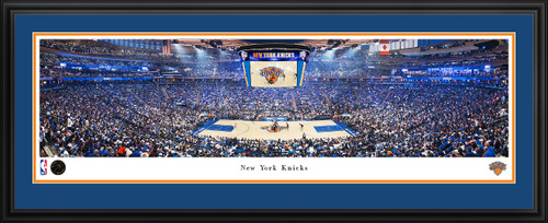 New York Knicks Panoramic Picture - NBA Fan Cave Decor