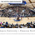 Villanova Wildcats Basketball Panoramic Poster - Finneran Pavilion