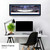 Columbus Blue Jackets Panoramic Poster - Nationwide Arena Fan Cave Print