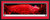 Georgia Bulldogs Football Panoramic Poster - Red Lights at Sanford Stadium