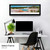 Yellowstone National Park Panoramic Wall Decor - Grand Prismatic Spring Picture