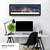 Tampa, Florida Celebration Fireworks - City Skyline Panoramic Wall Decor