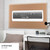 New York City Skyline Black & White Panoramic Wall Decor - Lower Manhattan, Liberty & Ellis Islands