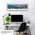 New York City Skyline Panoramic Wall Art - Lower Manhattan & the East River