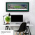 New York Jets Panoramic Poster - MetLife Stadium NFL Fan Cave Decor