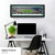 New York Jets Panoramic Poster - MetLife Stadium NFL Fan Cave Decor