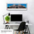 Nebraska Huskers Fan Cave Decor - Memorial Stadium Panoramic Picture