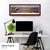 Clemson Tigers Football Run Out Panoramic Picture - Memorial Stadium Fan Cave Decor