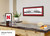 Nebraska Huskers Memorial Stadium Line Art Panorama - Fan Cave Wall Decor