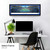 Seattle Seahawks Throwback Game End Zone Panoramic Picture - NFL Fan Cave Decor - Lumen Field