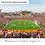 Minnesota Golden Gophers End Zone Football Panorama - Huntington Bank Stadium Fan Cave Decor