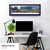 JMU Dukes Football Panoramic Picture - Bridgeforth Stadium Fan Cave Decor