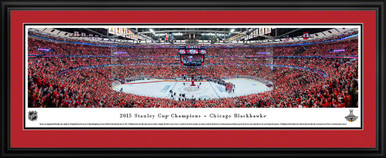 ほりですく (Hori Desk) 2015+2016 winter 漆　捌 2015 Stanley Cup Panoramic Poster - Chicago Blackhawks