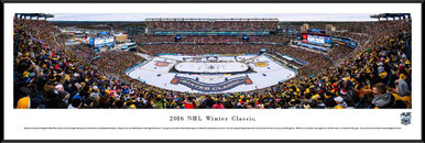 ほりですく (Hori Desk) 2015+2016 winter 漆　捌 2016 Winter Classic Panoramic Poster - Bruins vs. Canadiens