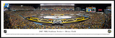 Fanatics Authentic 2017 NHL Stadium Series Philadelphia Flyers vs. Pittsburgh Penguins Framed 15 x 17 Match-Up Collage with Pieces of Game-Used