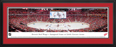 Detroit Red Wings Panoramic Poster - Joe Louis Arena